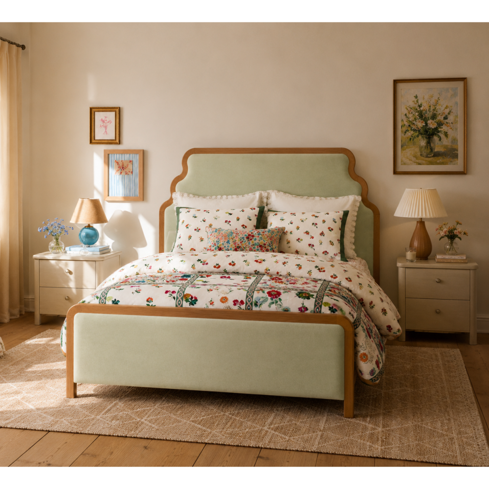 SYLE – Wavy Panel King Size Bed