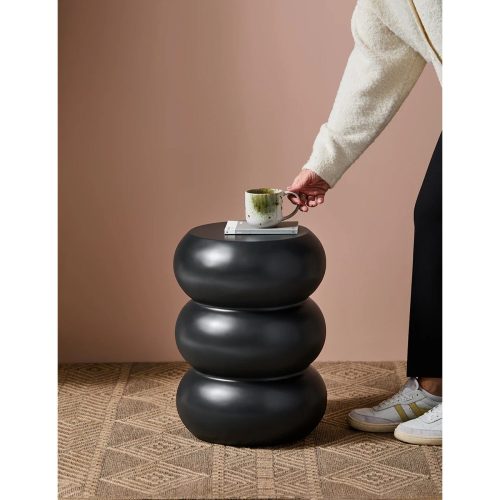 ROCO – Black Curvy Side Table
