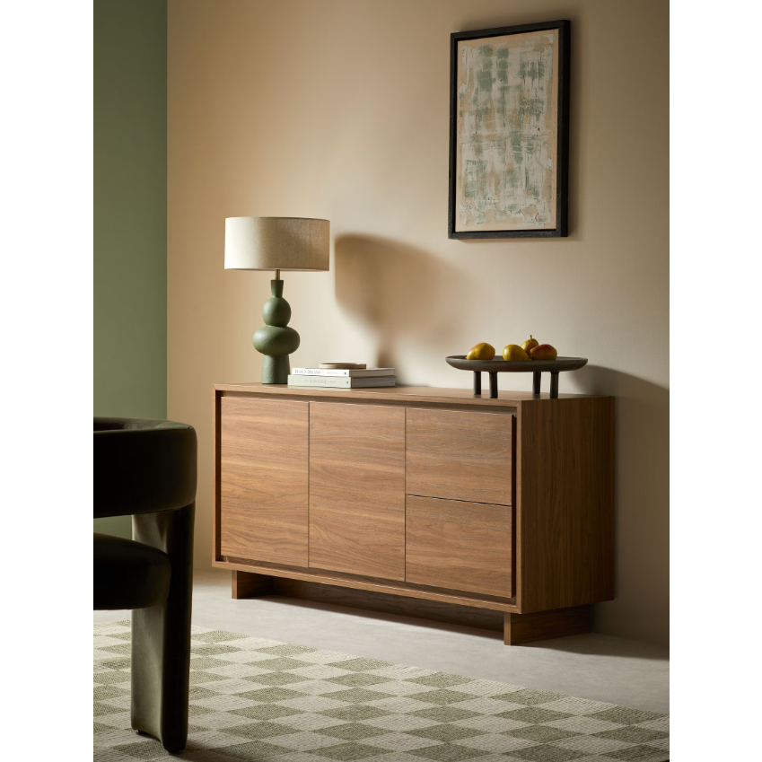 ALIES – Modern Walnut Sideboard