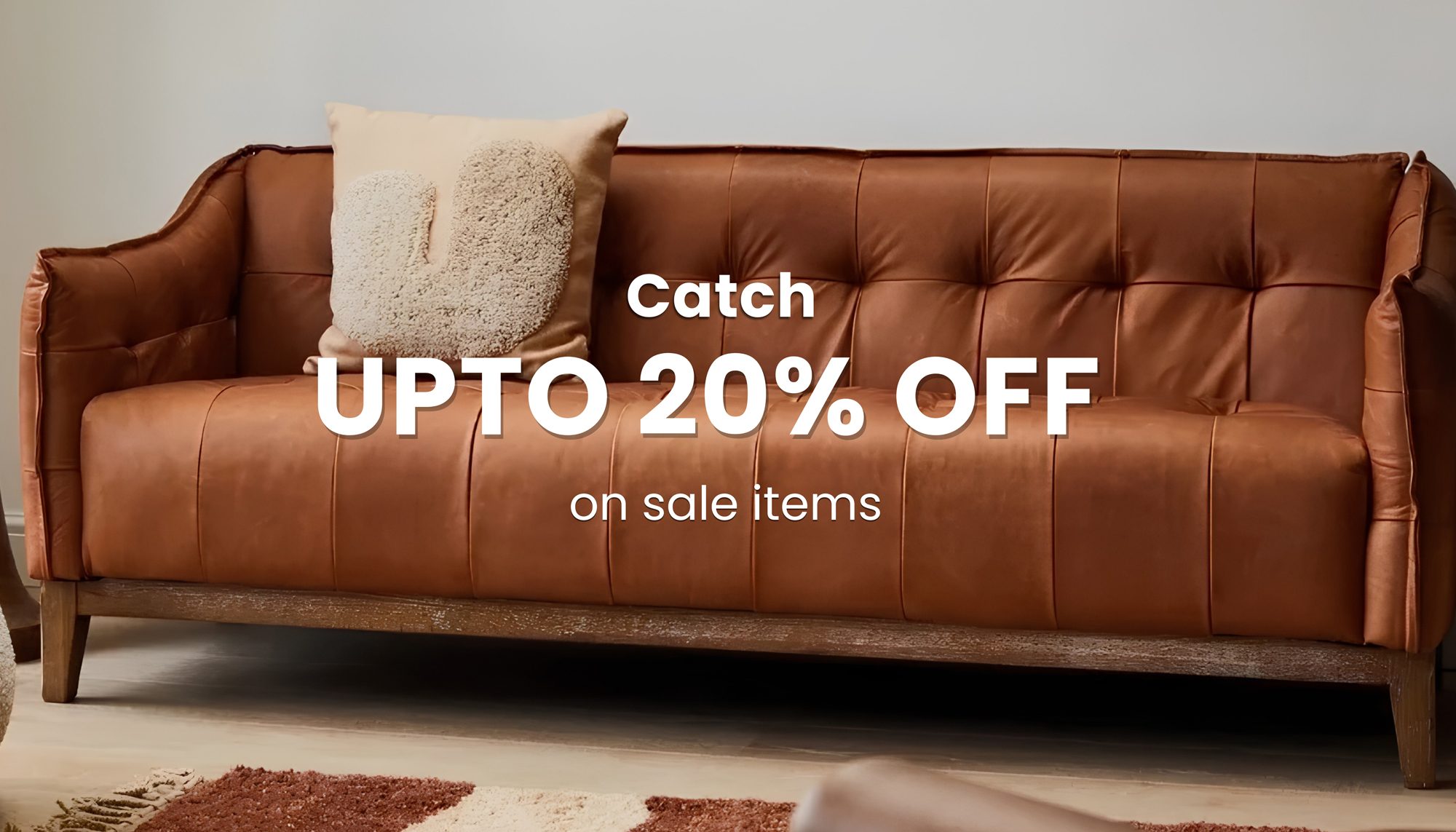 Catch up to 20% off on sale items